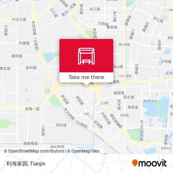 利海家园 map