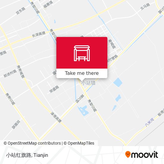 小站红旗路 map