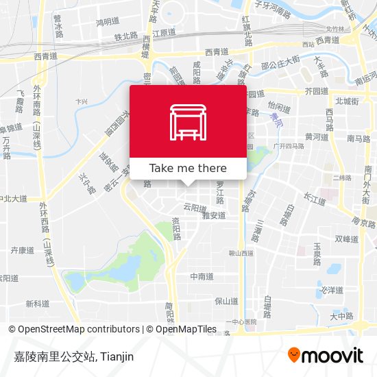 嘉陵南里公交站 map
