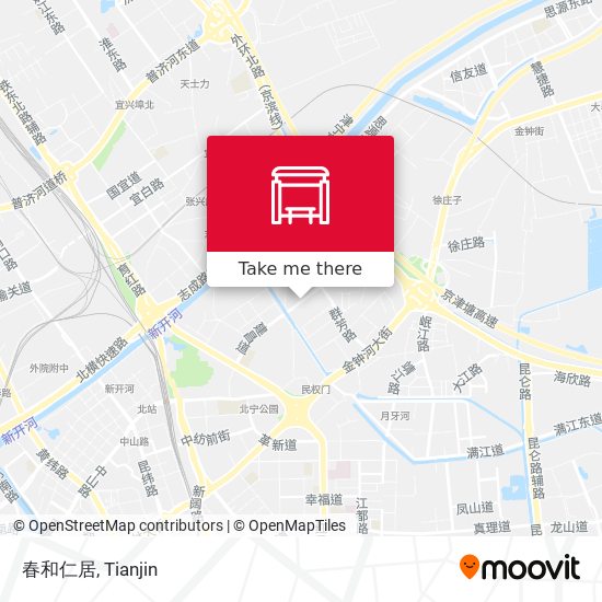 春和仁居 map