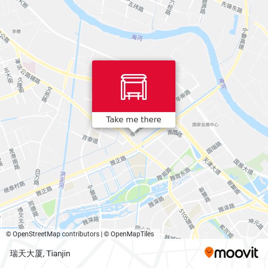 瑞天大厦 map
