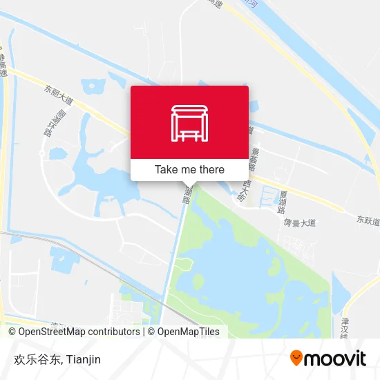 欢乐谷东 map