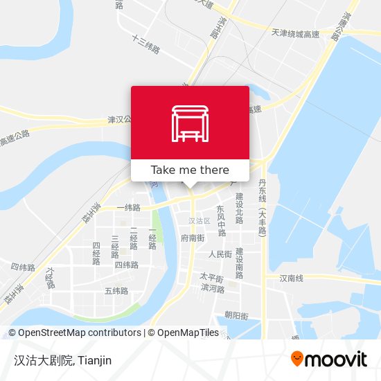 汉沽大剧院 map