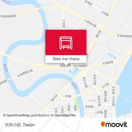 大田小区 map