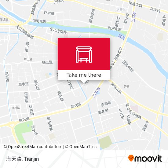 海天路 map