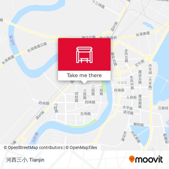 河西三小 map
