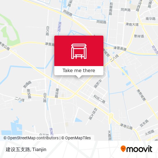 建设五支路 map