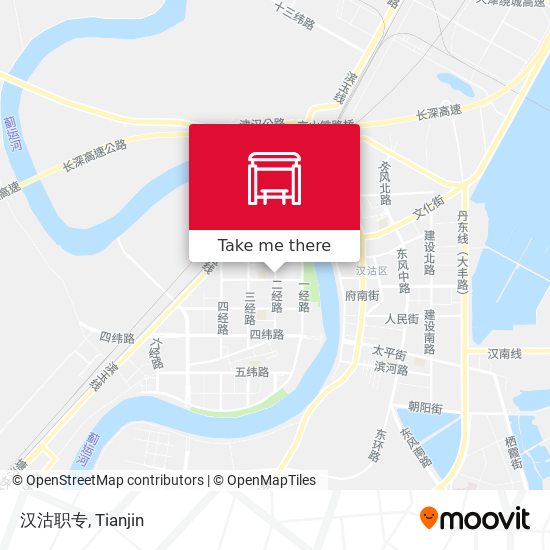 汉沽职专 map