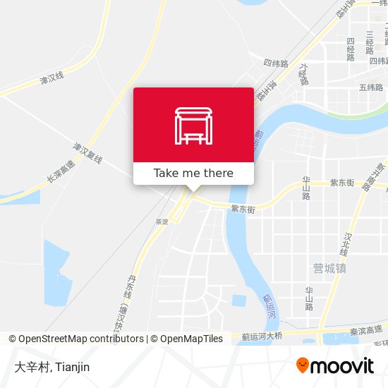 大辛村 map