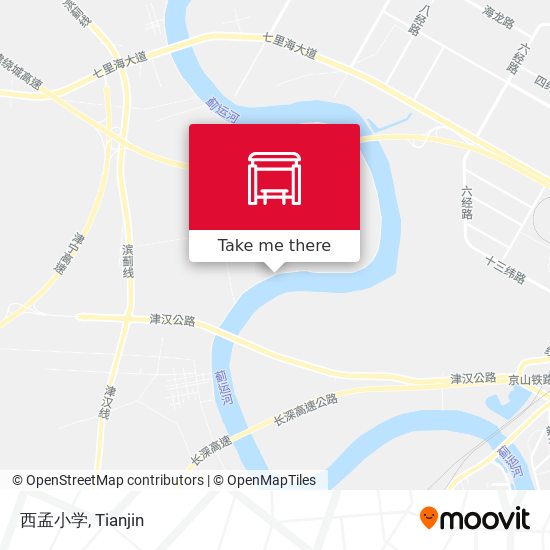 西孟小学 map