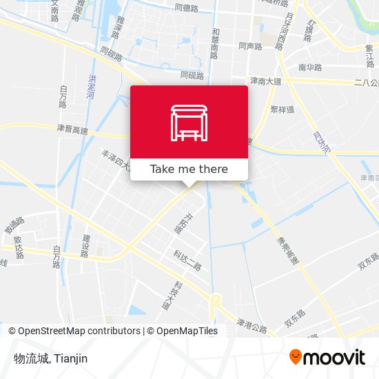 物流城 map
