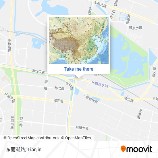 东丽湖路 map