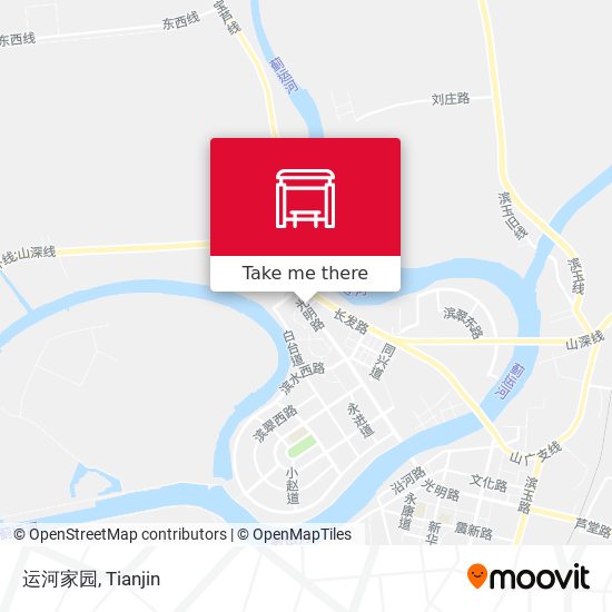 运河家园 map