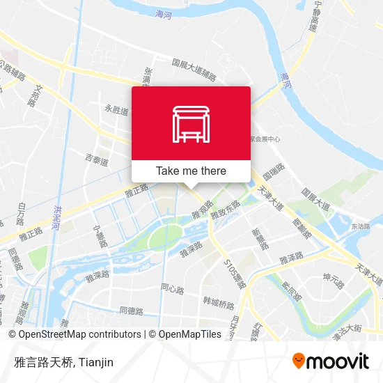 雅言路天桥 map