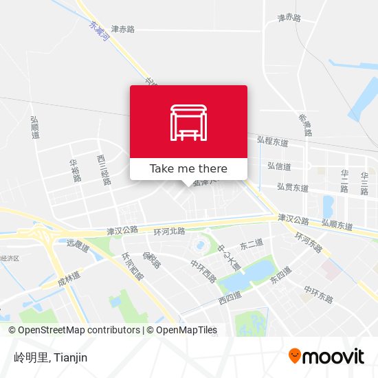 岭明里 map