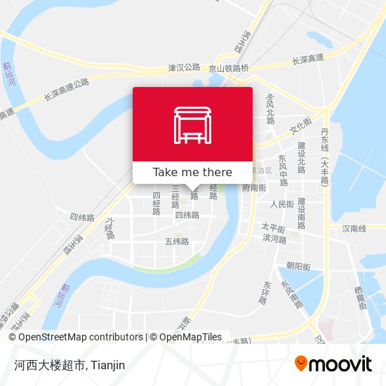 河西大楼超市 map