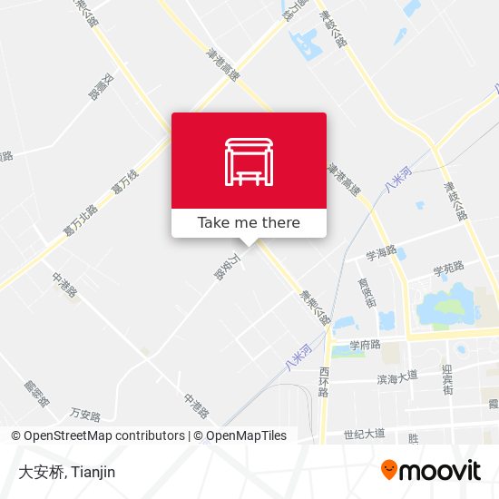 大安桥 map