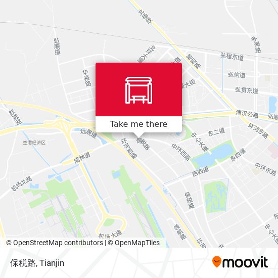 保税路 map