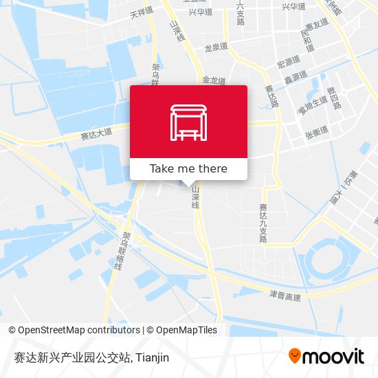 赛达新兴产业园公交站 map