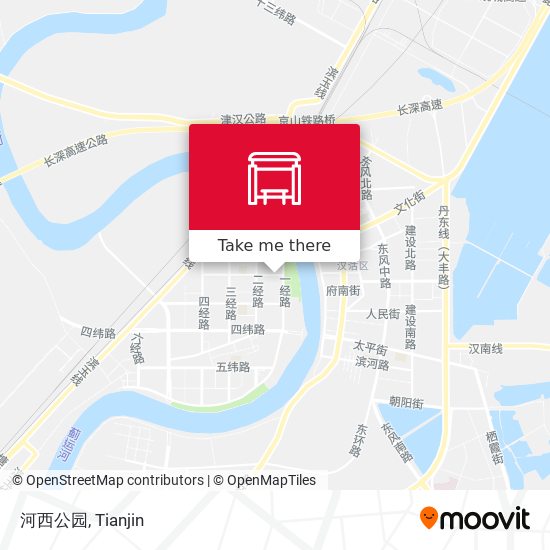 河西公园 map