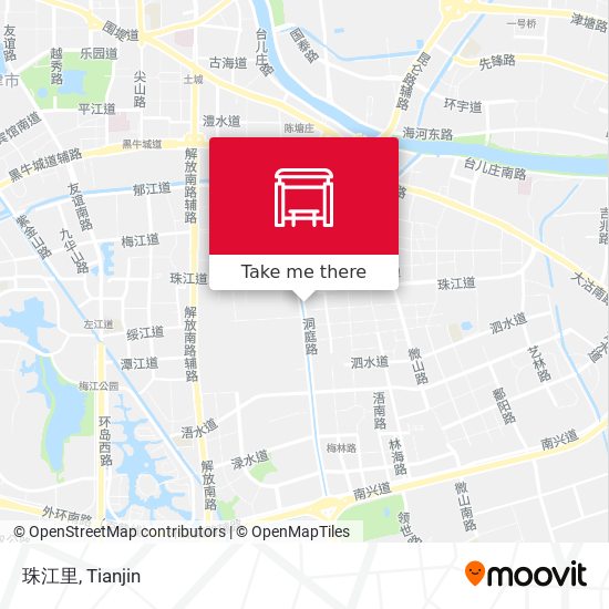 珠江里 map