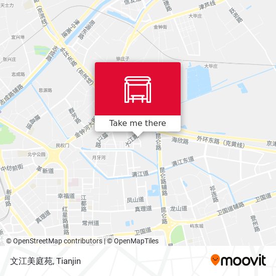 文江美庭苑 map
