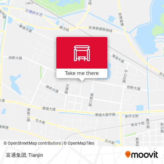 富通集团 map