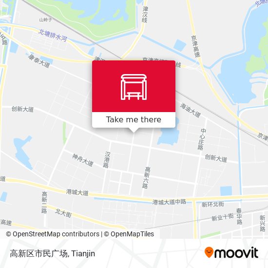 高新区市民广场 map