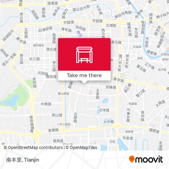 南丰里 map