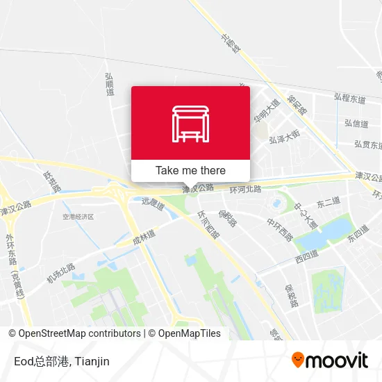 Eod总部港 map