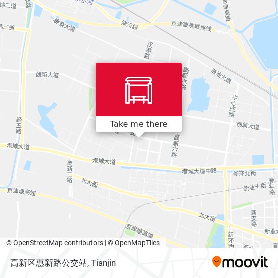 高新区惠新路公交站 map