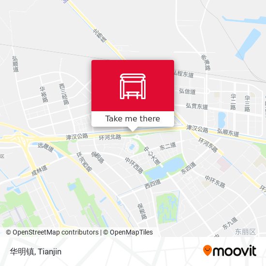 华明镇 map