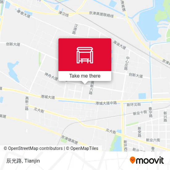 辰光路 map