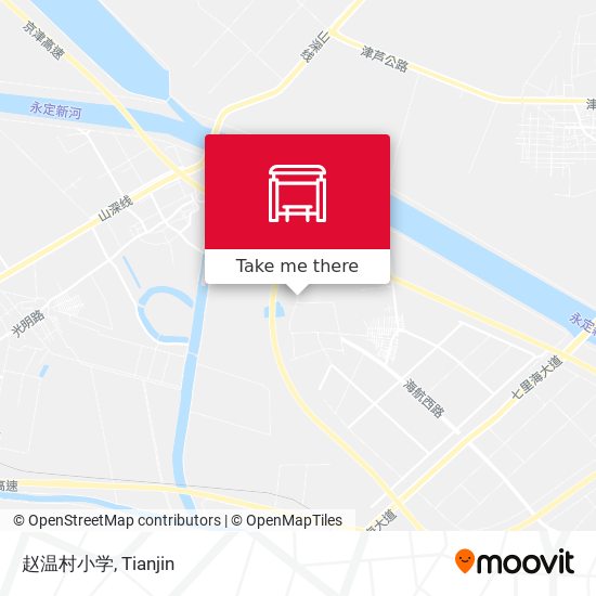 赵温村小学 map