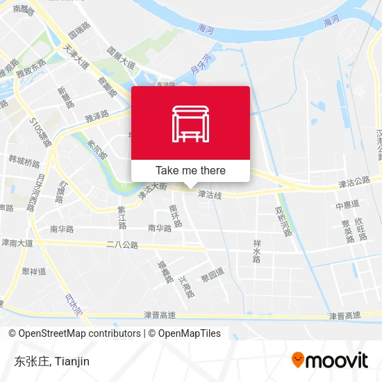 东张庄 map