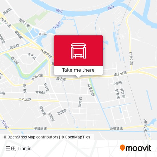 王庄 map