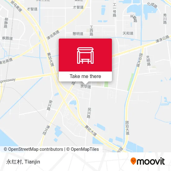 永红村 map