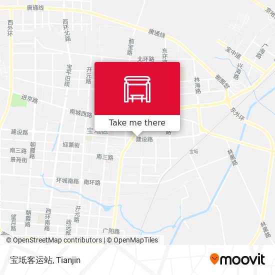 宝坻客运站 map