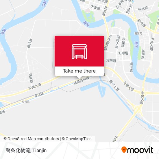 警备化物流 map