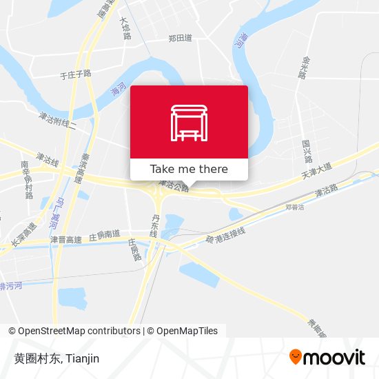 黄圈村东 map