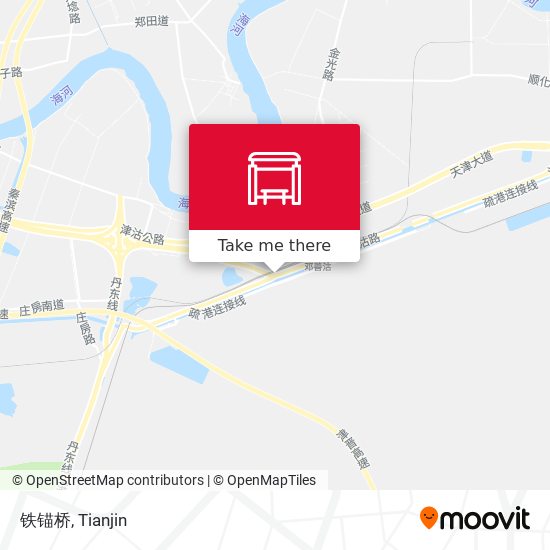 铁锚桥 map