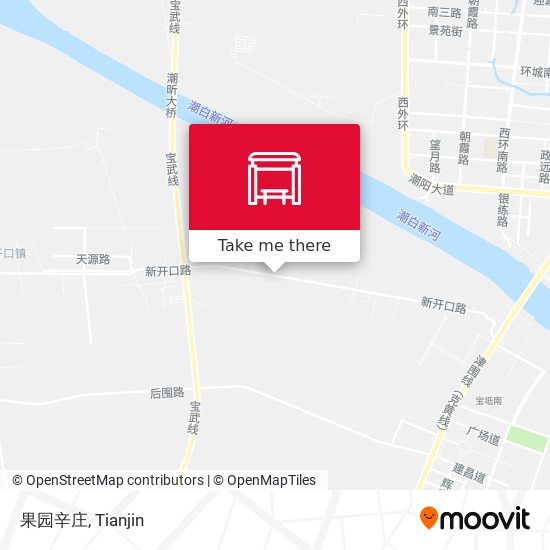 果园辛庄 map