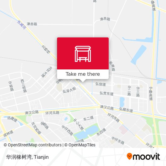 华润橡树湾 map