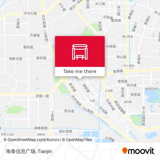海泰信息广场 map