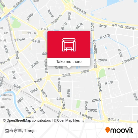 益寿东里 map