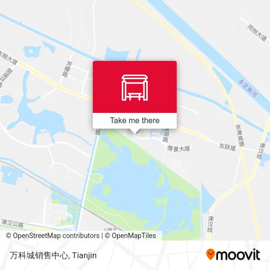 万科城销售中心 map