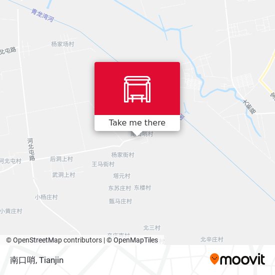 南口哨 map