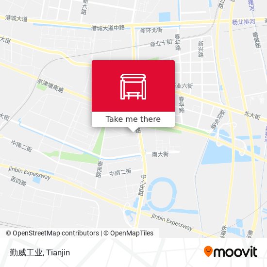 勤威工业 map