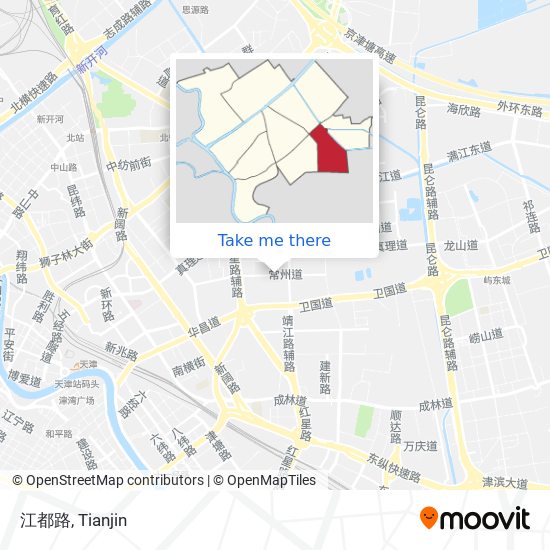 江都路 map
