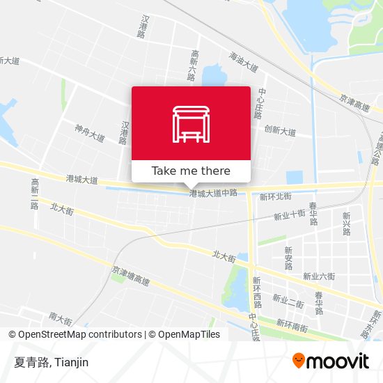 夏青路 map